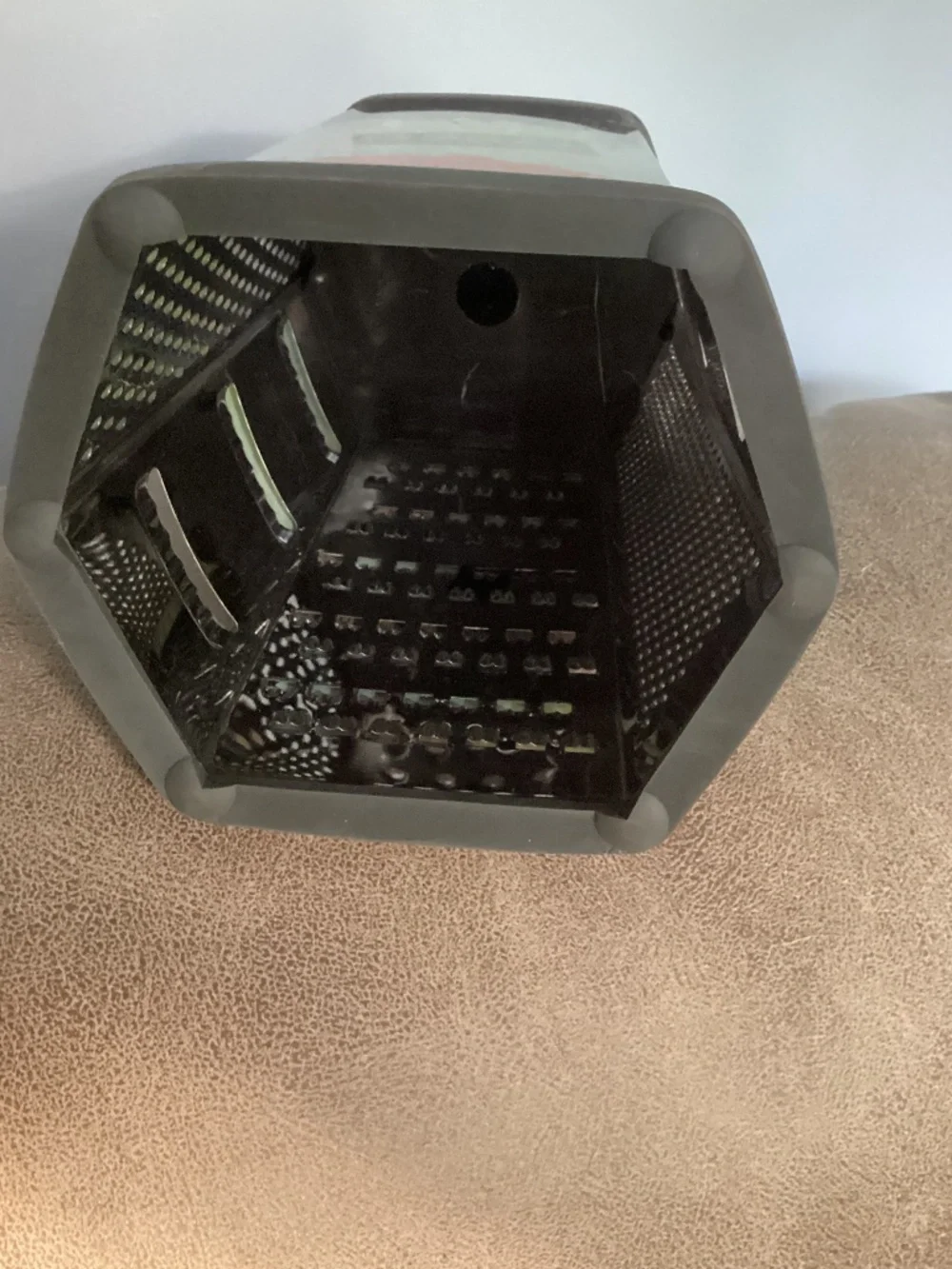 Kitchen grater 6 sided rubber trimmed new w tag
